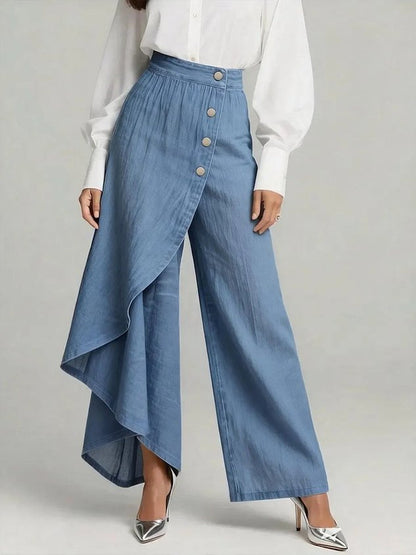 Women Plain Long Pants Casual Spring/Fall Trousers