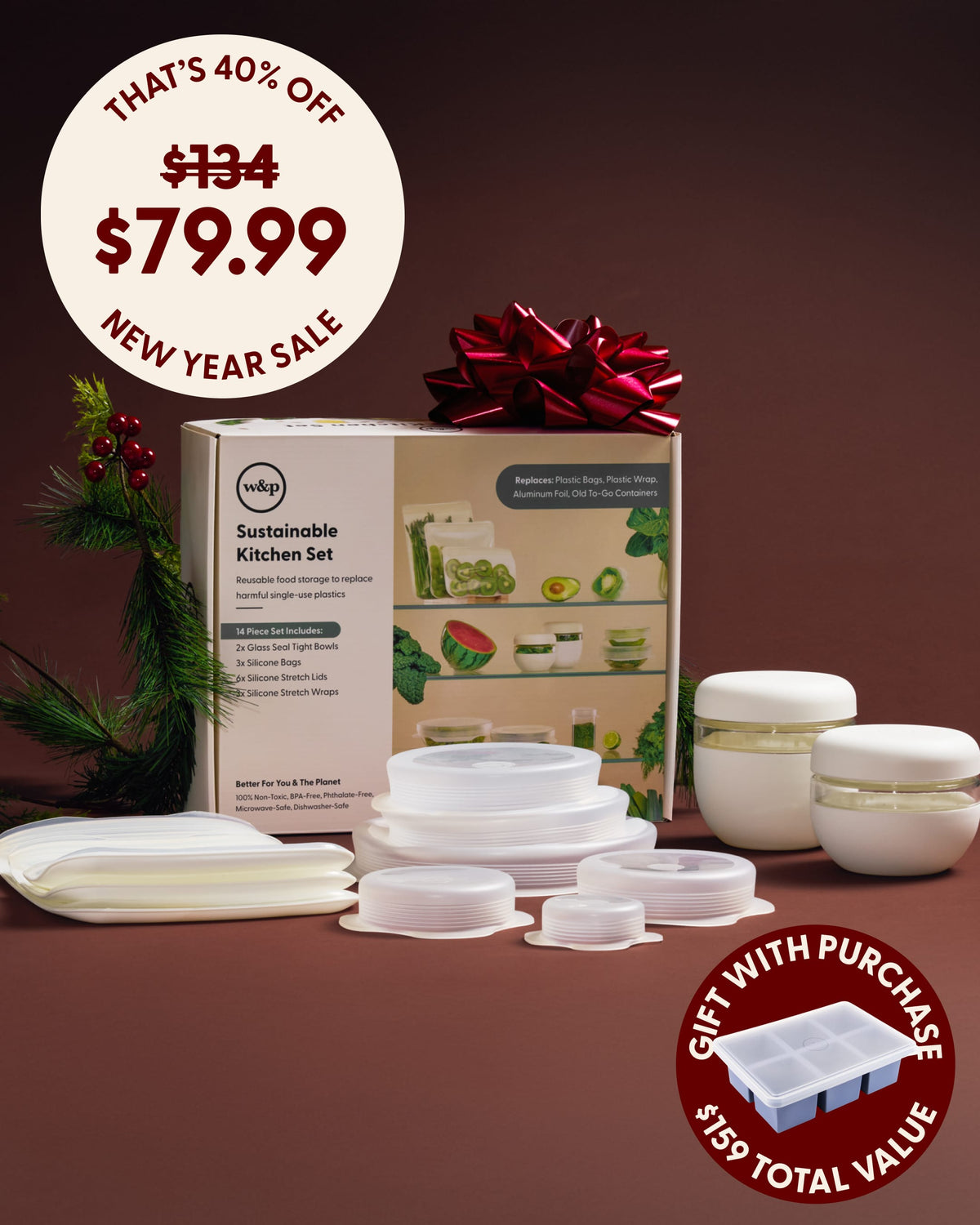 14-Piece Sustainable Kitchen Set