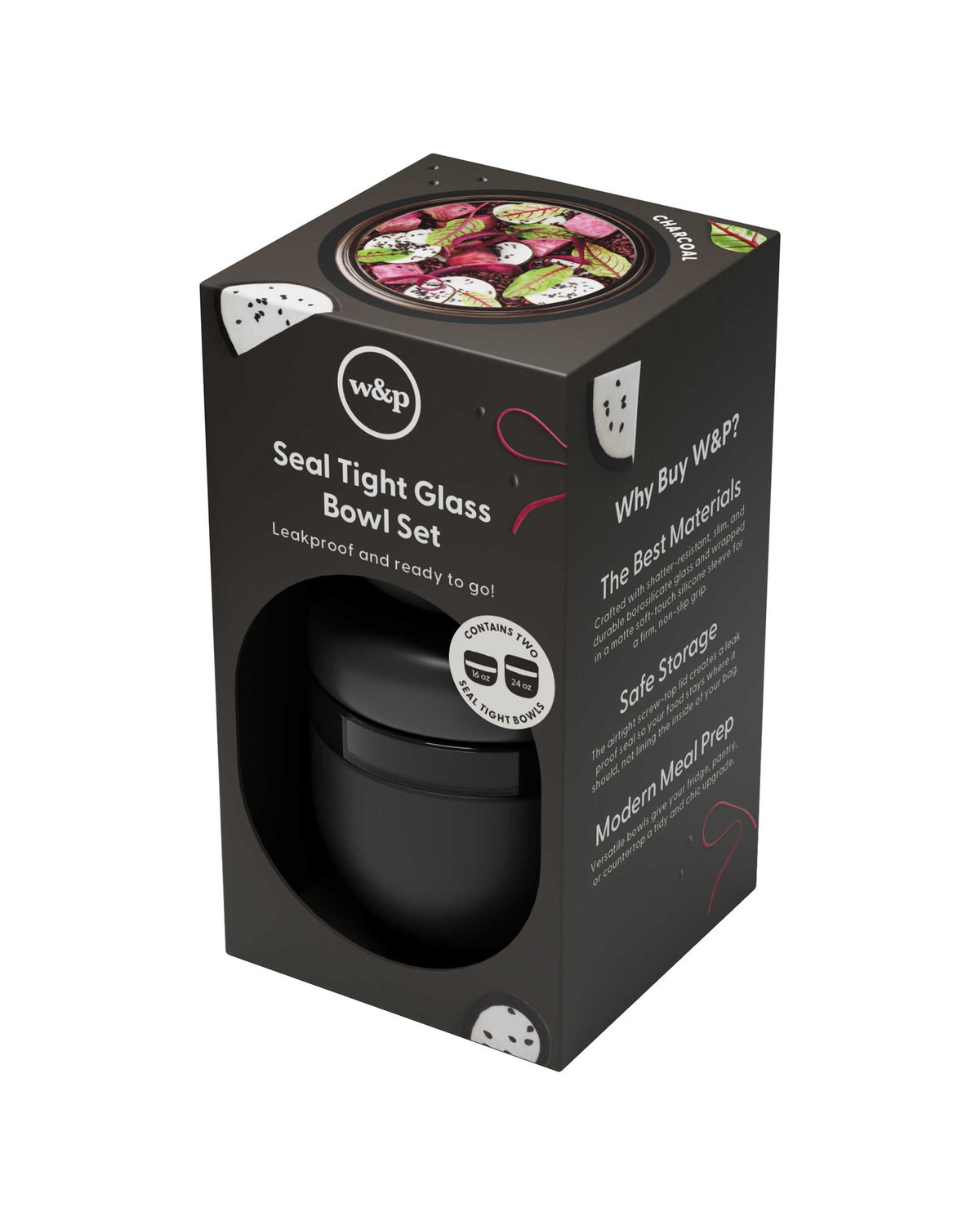 Seal Tight Glass Bowl Set