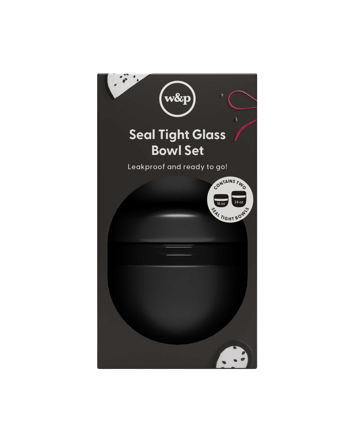 Seal Tight Glass Bowl Set