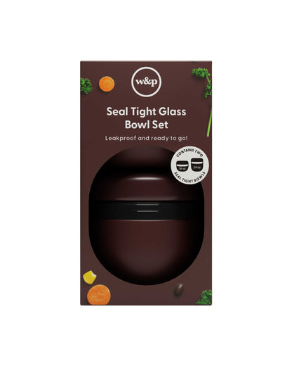 Seal Tight Glass Bowl Set