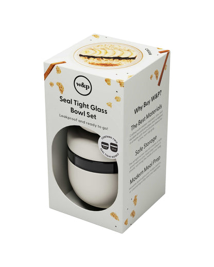 Seal Tight Glass Bowl Set