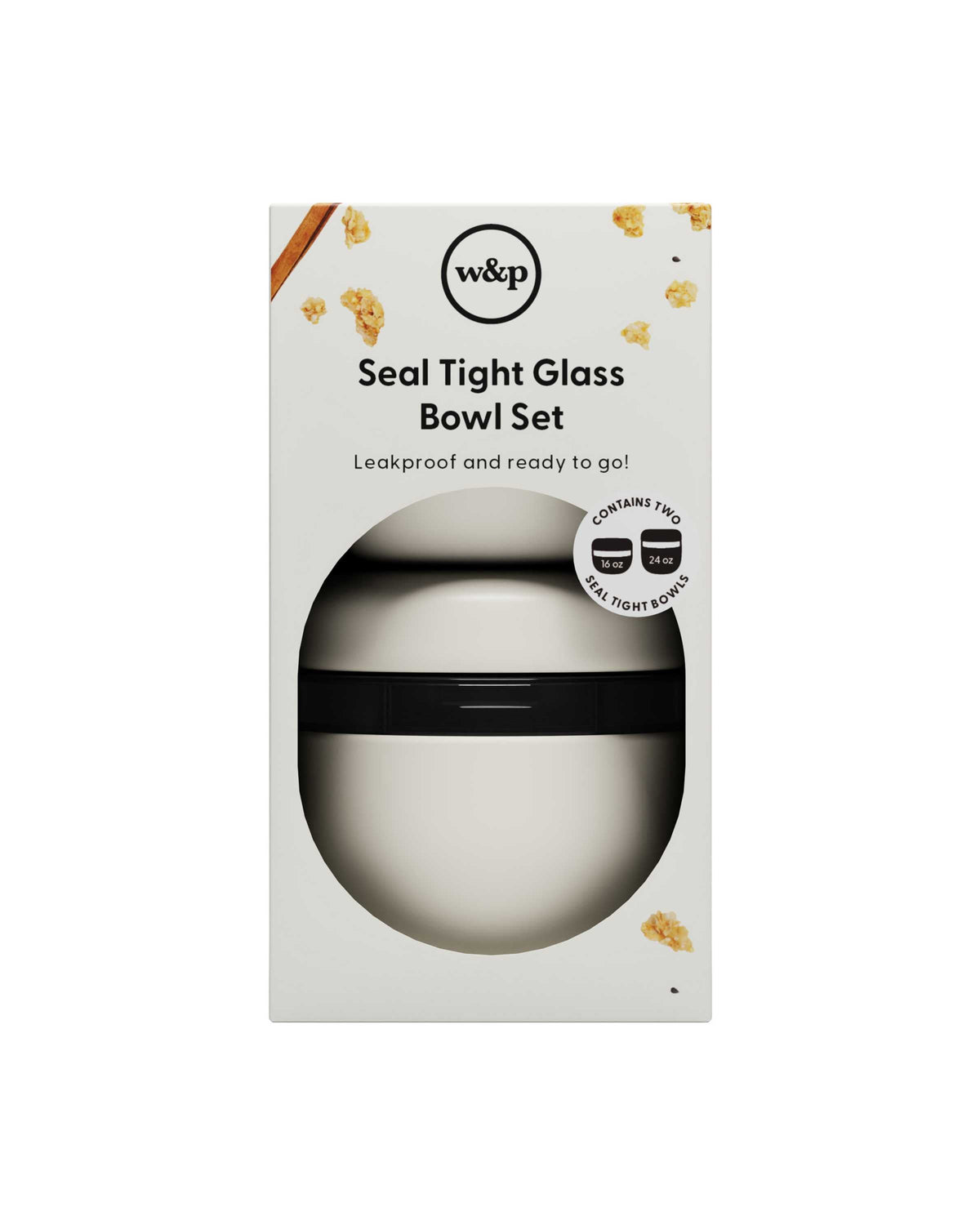 Seal Tight Glass Bowl Set