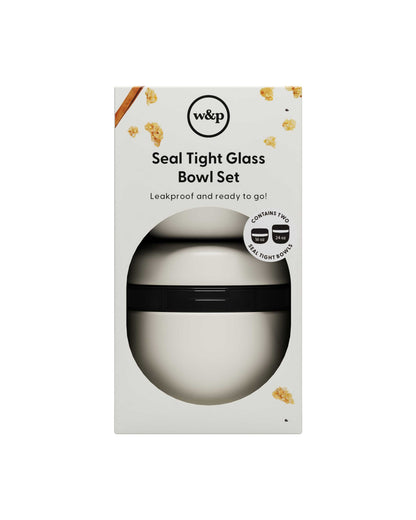 Seal Tight Glass Bowl Set