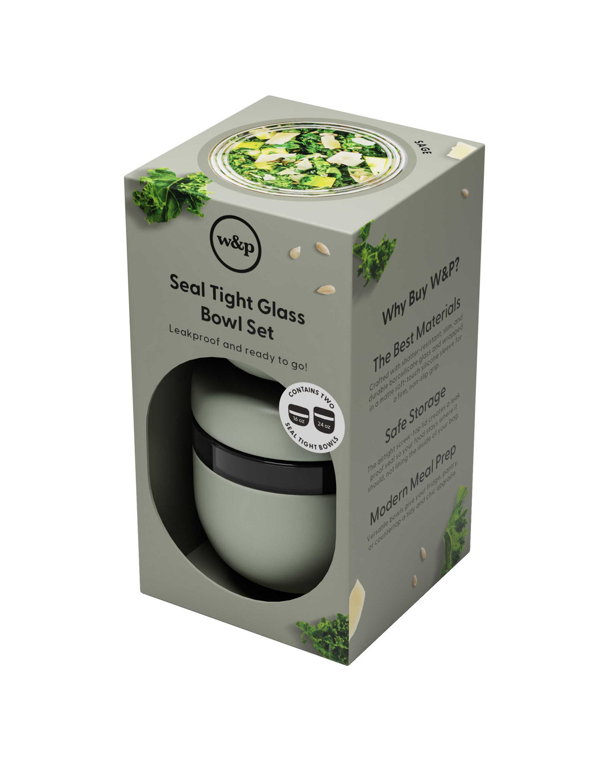 Seal Tight Glass Bowl Set