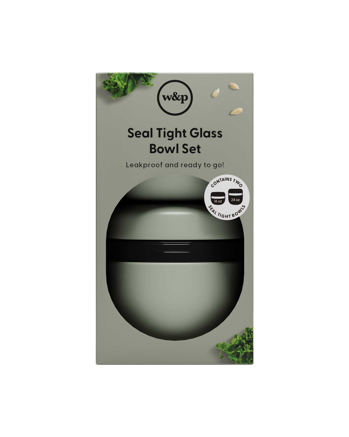 Seal Tight Glass Bowl Set